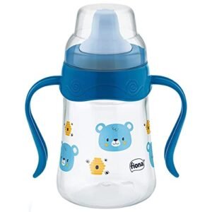 Fiona, Caneca Aprendizado 180 ml - , Azul (Bebê)