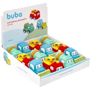 Buba, Carrinhos Animados Em Vinil (Brinquedos)