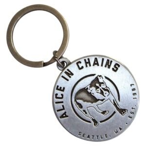 Rock Off officially licensed products Chaveiro Alice In Chains com três pernas para cães tamanho único (CDs)