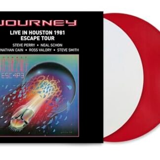 Journey Escape Live in Houston Vinyl, White/Red LP - Journey (Discos de Vinil)