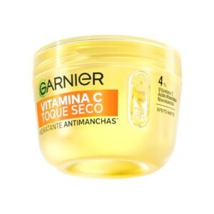 Garnier Hidratante Facial Antimanchas Toque Seco com Vitamina C, Niacinamida e Ácido Hialurônico, Hidrata sem Pesar com Efeito Matte e Textura Leve como Ar, Ideal para Pele Mista e Oleosa 85g (Beleza)