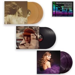 Taylor Swift Vinyl Collection: Taylor's Versions (Fearless, Red, Speak Now) + Including Bonus Art Card (Discos de Vinil)