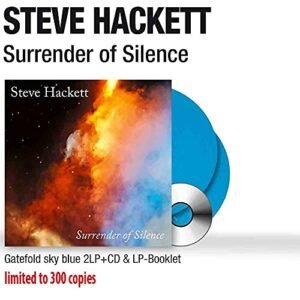 Surrender of Silence (Gatefold sky blue 2LP+CD & LP-Booklet) [Import] (Gatefold LP Jacket, Colored Vinyl, Blue, With CD, With Booklet) - Steve Hackett (CDs)