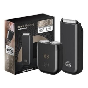 Aqwiopr Spacious Kit: Aparador e Barbeador para Homens - Cuidados Pessoais Completo e Preciso (Aparelhos de Cuidados Pessoais)