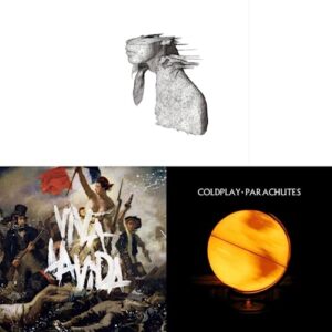 A Rush of Blood to the Head / Parachutes / Viva La Vida - Coldplay Greatest Albums Bundle (CDs)