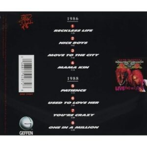 LIVE LIKE A SUICIDE - Guns N' Roses (CDs)