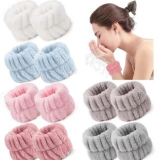 Faixa de pulso lavagem facial, maquiagem (Beleza)