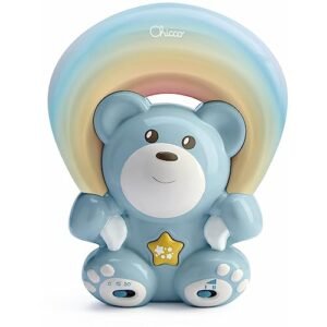 Luminária Projetor Rainbow Bear Chicco Azul (Bebê)