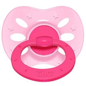 Chupeta Silicone, Lillo, Rosa (Bebê)