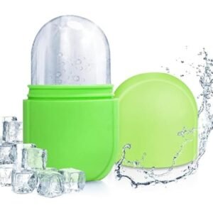 Rolo de Gelo para Rosto e Olhos para Beleza Facial Ferramentas para Cuidados com A Pele Massagem Facial Molde de Gelo de Silicone (Beleza)