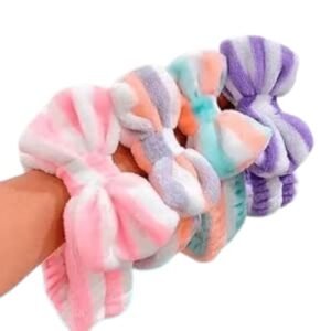 Faixa para Cabelo com Laço para Maquiagem e Skin Care (Beleza)