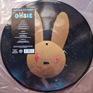 J Balvin / Bad Bunny - Oasis LIMITED EDITION PICTURE Vinyl - J Balvin / Bad Bunny (Discos de Vinil)