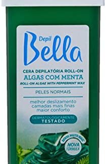 Cera Depilatória Refil Roll-On Algas e Menta Depil Bella 100 g (Aparelhos de Cuidados Pessoais)