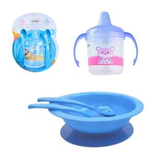 Cefisa kit refeicao 4un azul (Beleza)