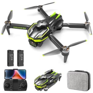 Dron para crianças com câmara 1080 p, drone FPV para iniciantes, motor sem rushless com 36 min de voo/retenção de alta qualidade/3D Flip, brinquedos de presente para crianças, menos de 250 g (Brinquedos)