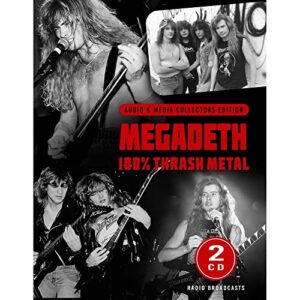 100% Thrash Metal / Radio Broadcasts - Megadeth (CDs)