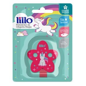 Lillo Prendedor De Chupetas Magia - Rosa (Bebê)