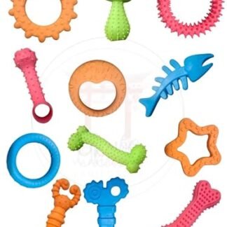 Kit 5 Brinquedos Mordedor Pet Cães Cachorro Porte Pequeno (Brinquedos)