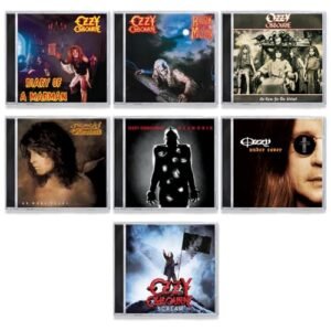 Ozzy Osbourne CD "Essential" Collection: Diary Of A Mad Man / Bark At The Moon / No Rest for the Wicked / No More Tears / Ozzmosis / Under Cover / Scream - Ozzy Osbourne (CDs)
