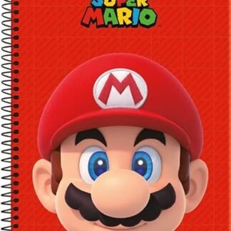 Caderno C/D 01 Materia Super Mario Bros 80 Folhas Foroni Capa Sortida (CDs)