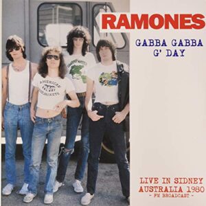 Gabba Gabba G Day: Live in Sidney Austr [VINYL] - Ramones (Discos de Vinil)