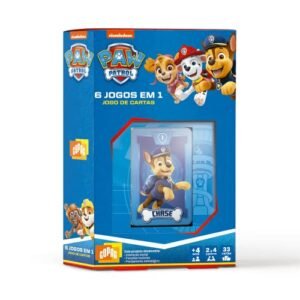 Jogo Patrulha Canina: 6 Jogos Em 1 - Copag (Brinquedos)