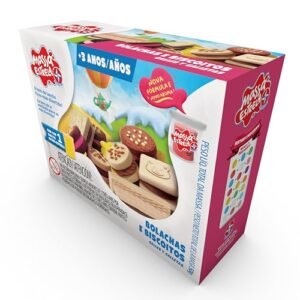 Brinquedos Estrela, Massa Estrela Kit Bolachas e Biscoitos, Multicolor (Brinquedos)