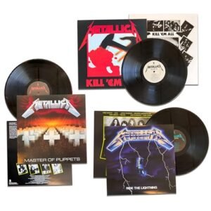 Metallica Vinyl Collection: Kill 'Em All / Ride The Lightning / Master Of Puppets - Metallica (Discos de Vinil)