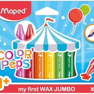 Giz de Cera, Maped, Color Peps Jumbo, 861311, 12 Cores (Brinquedos)