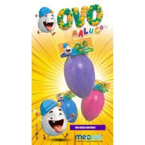Brinquedo Cachorro Mordedor Pet Ovo Maluco Bolinha Interativa Antiestresse Porte Médio Grande - Sortidos M (Brinquedos)