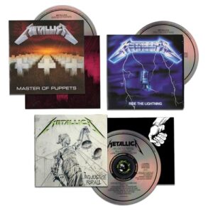 Metallica Classics: Ride The Lightning (1984) / Master Of Puppets (1986) / And Justice For All (1988) - Metallica (CDs)
