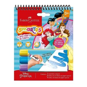 Bloco de Atividades Para Colorir Smartes Princesas Faber-Castell (Brinquedos)