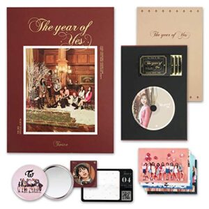 TWICE 3rd Special Album - THE YEAR OF YES [ B Ver. ] CD + Photobook + QR Code Card + Sticker + Photocard + FREE GIFT / K-pop Sealed - TWICE (CDs)