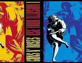 Use Your Illusion Collection I and II - Guns N' Roses Greatest Hits Vinyl Records Double LP Album Bundling (Discos de Vinil)