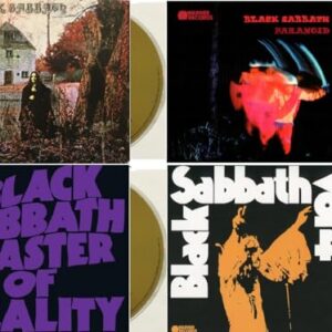 Self-Titled / Paranoid / Master Of Reality / Vol 4 (4-Pack) - Black Sabbath (CDs)