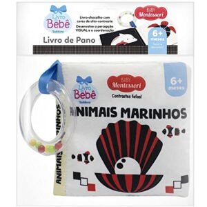 Baby Montessori - Contrastes Fofos! Animais marinhos - Mammoth World (Brinquedos)