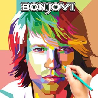 Bon Jovi Coloring Book: An Amazing Coloring Book With Lots Of Illustrations For Relaxation And Stress Relief - Scholz, Susanna (CDs)