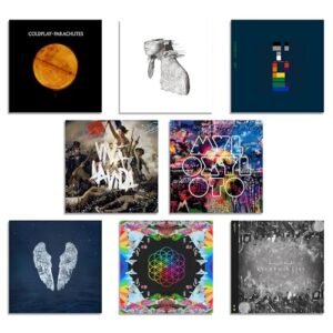 Cold play CD Albums Collection 1-8: Parachutes / A Blow To The Head / X&Y / Viva La Vida / Mylo Xyloto / Ghost Story / A Head Full Of Dreams / Everyday Life - Coldplay (CDs)