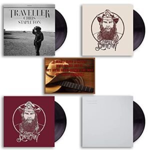 Chris Stapleton 4 Vinyl Collection Traveller / From A Room Vol. 1 / From A Room Vol. 2 / Starting Over with Bonus Art Card - Chris Stapleton (Discos de Vinil)