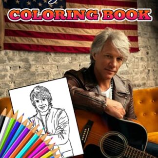 Bon Jovi Coloring Book: Amazing gift for All Ages and Fans with High Quality Image.– 30+ GIANT Great Pages with Premium Quality Images. - Ferretti, Olimpia (CDs)