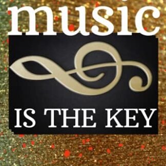 MUSIC IS THE KEY: Notizbuch (SONGBOOK) (German Edition) - Mottobücher, Ayvis (CDs)