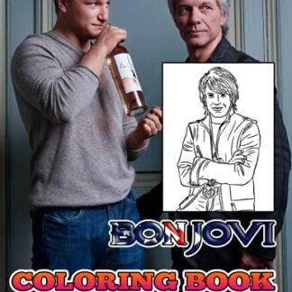 Bon Jovi Coloring Book: Amazing gift for All Ages and Fans with High Quality Image.– 30+ GIANT Great Pages with Premium Quality Images. - Ferretti, Olimpia (CDs)