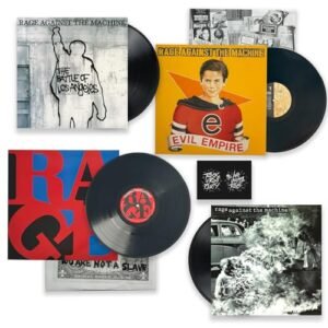 Rage Against The Machine Vinyl Collection: Debut Album (Self-Titled) / Evil Empire / Battle Of Los Angeles / Renegades + Including Bonus Art Card (Discos de Vinil)