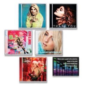 Meghan Trainor CD Complete Discography: Title / Thank You / Takin' It Back / Treat Myself / A Very Trainor Christmas / + Including Bonus Art Card (CDs)