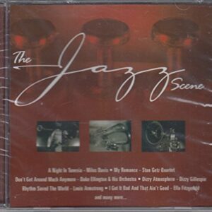The Jazz Scene [Audio CD] Miles Davis; Stan Getz; Dave Brubeck; Duke Ellington; Ella Fitzgerald; Lester Young; Dizzy Gillespie; Nat King Cole; Erroll Garner and Rosemary Clooney (CDs)