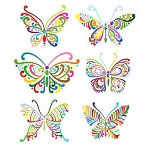Kits e Gifts Brinquedos - Tatuagem Temporária Infantil - Borboletas - Tatufun (Brinquedos)