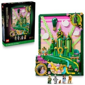 LEGO Wicked Arte de Parede de Emerald City 75685 (Brinquedos)