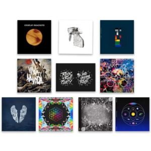 CD Studio Album Complete (2000 - 2021) Discography Collection Coldplay ( Viva La Vida / X&Y / Mylo Xyloto / and More ) + Including Bonus Art Card - Coldplay (CDs)