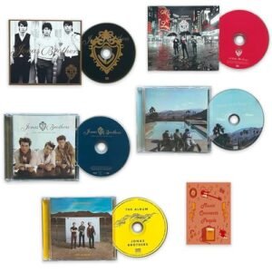 Jonas Brothers 5 CD Collection: Jonas Brothers (Self - Titled) / A Little Bit Longer / Lines, Vines and Trying Times / Happiness Begins / The Album / + Including Bonus Art Card (CDs)