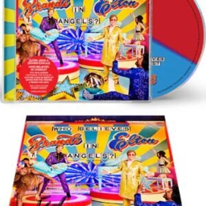Elton John - Who Believes In Angels? Limited Edition CD Signed Art Card - Elton John, Brandi Carlile (CDs)
